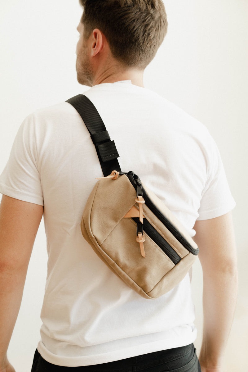 The Sling Bag - Field Tan Canvas