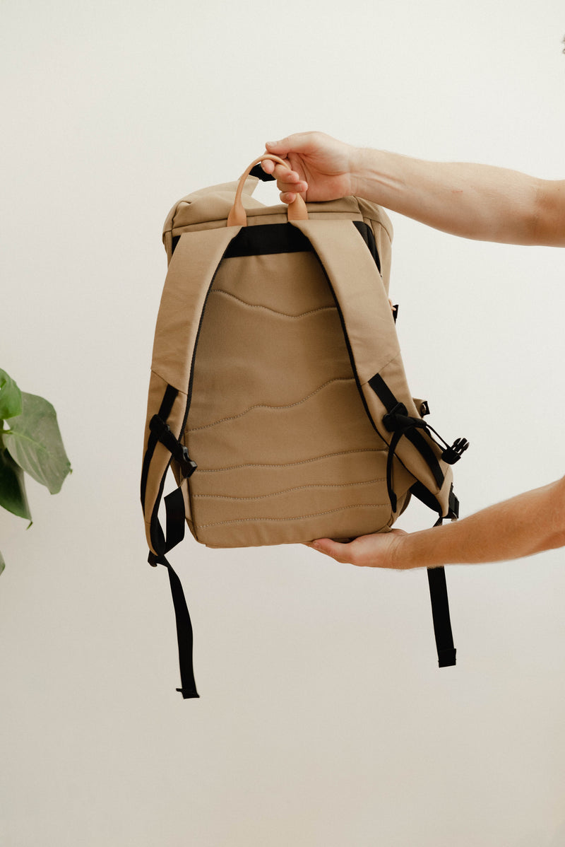 The Backpack - Field Tan Canvas