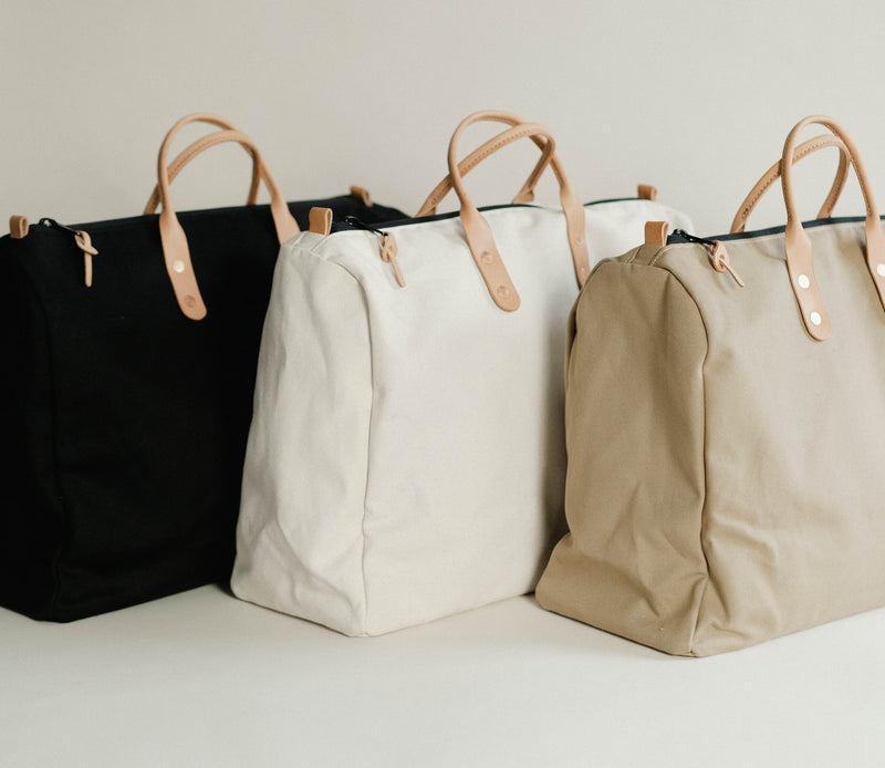 The Weekender - Natural Canvas