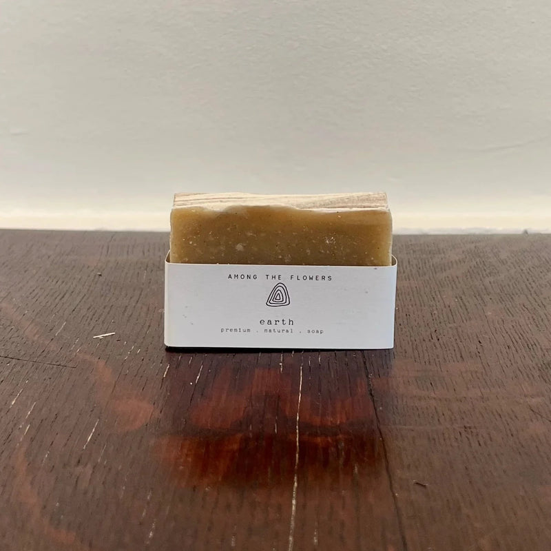 Among the Flowers Cold Process Soap - Earth 3.2oz