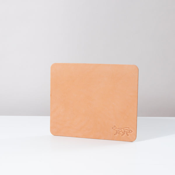 Small Leather Mousepad - Natural