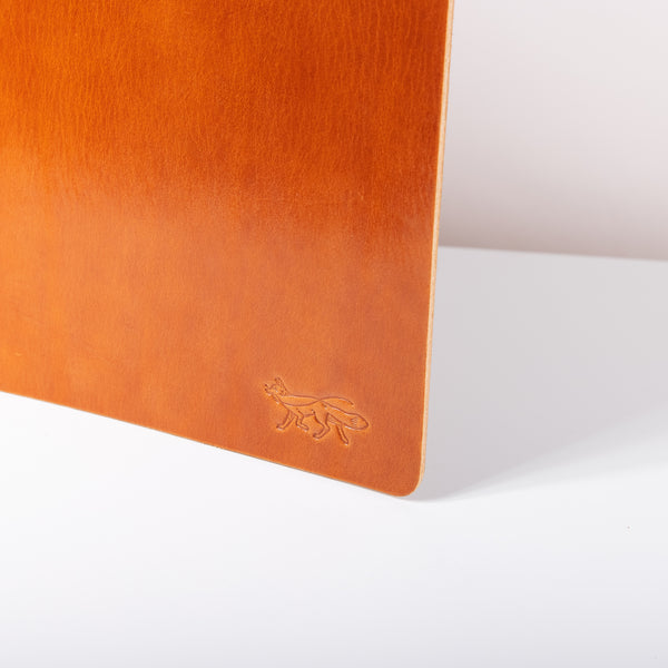 Foxtrot Leather Deskpad - Cognac