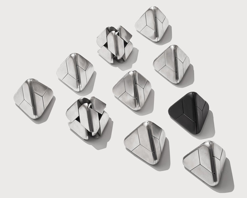 Tetra Puzzle - Stainless Steel